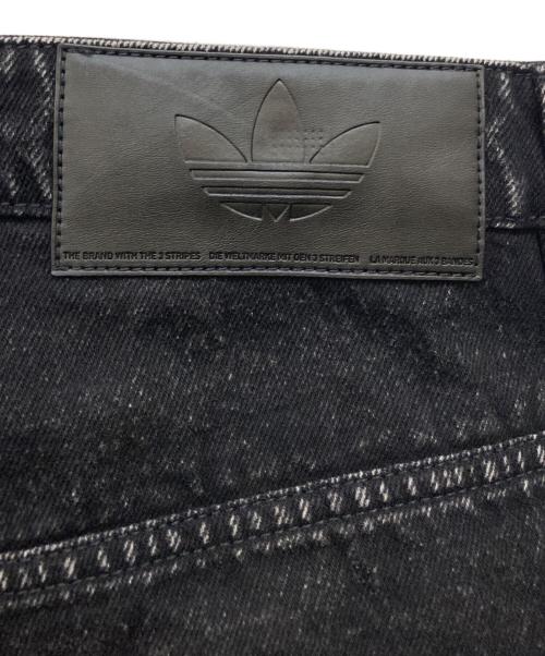 adidas（アディダス）adidas (アディダス) アディカラー デニム ファイヤーバードパンツ ブラック サイズ:Lの古着・服飾アイテム