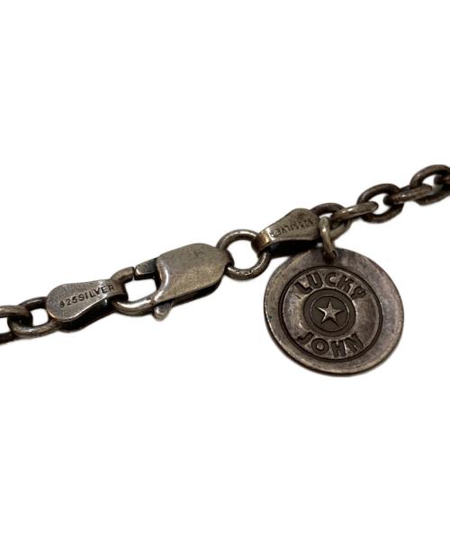 LUCKY JOHN（ラッキージョン）LUCKY JOHN (ラッキージョン) ターコイズティアドロップペンダント ネックレス シルバー サイズ:XSの古着・服飾アイテム