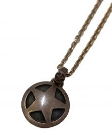 LUCKY JOHN（ラッキージョン）の古着「スターオーバーレイペンダント ネックレス」｜シルバー