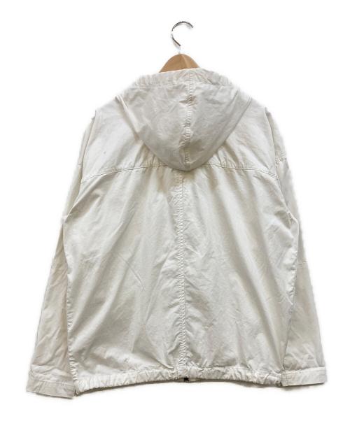 NIGEL CABOURN（ナイジェルケーボン）NIGEL CABOURN (ナイジェルケーボン) フーデッドジャケット ホワイト サイズ:44の古着・服飾アイテム