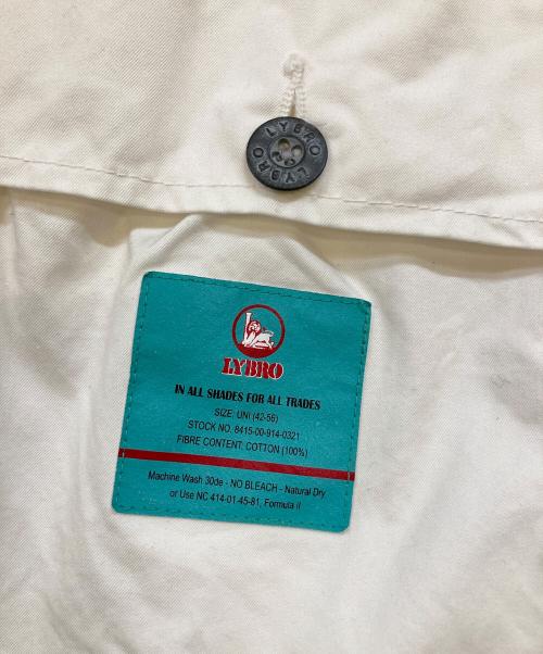 NIGEL CABOURN（ナイジェルケーボン）NIGEL CABOURN (ナイジェルケーボン) フーデッドジャケット ホワイト サイズ:44の古着・服飾アイテム