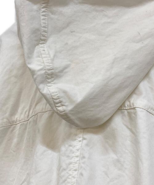 NIGEL CABOURN（ナイジェルケーボン）NIGEL CABOURN (ナイジェルケーボン) フーデッドジャケット ホワイト サイズ:44の古着・服飾アイテム