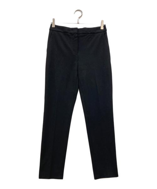 MaxMara（マックスマーラ）MaxMara (マックスマーラ) ペーニョ ジャージー クロップドパンツ ブラック サイズ:38の古着・服飾アイテム