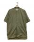nonnative（ノンネイティブ）の古着「PAINTER PULLOVER LONG SHIRT S/S COTTON WEATHER プルオーバーロングシャツ」｜オリーブ