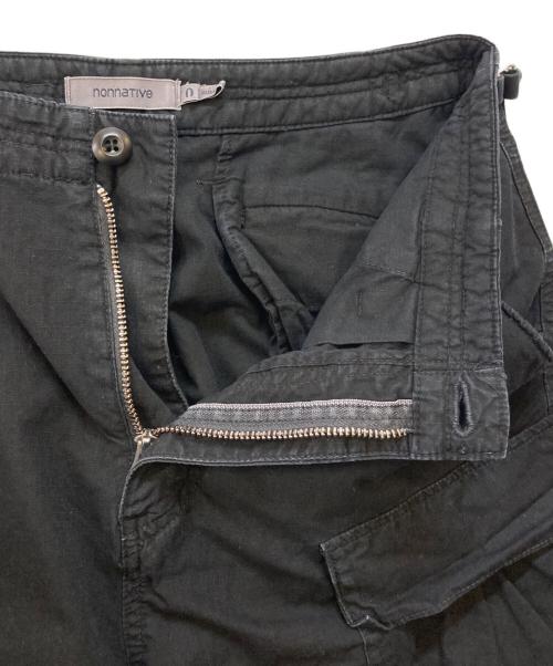 nonnative（ノンネイティブ）nonnative (ノンネイティブ) TROOPER SHORTS ハーフパンツ ブラックの古着・服飾アイテム