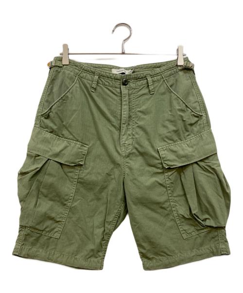 nonnative（ノンネイティブ）nonnative (ノンネイティブ) TROOPER SHORTS ハーフパンツ オリーブの古着・服飾アイテム
