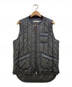 nonnativeノンネイティブ）の古着「FELLER PUFF VEST NYLON TAFFETA 中綿ベスト」｜ブラック