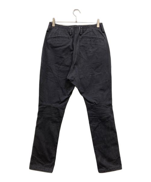 nonnative（ノンネイティブ）nonnative (ノンネイティブ) EDUCATOR 6P TROUSERS RELAXED FIT COTTON BACK SATIN パンツ ブラックの古着・服飾アイテム
