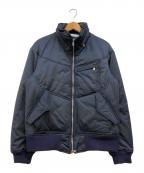 nonnativeノンネイティブ）の古着「SKIER PUFF JUMPER POLY TWILL CubetexR 中綿ブルゾン」｜ネイビー