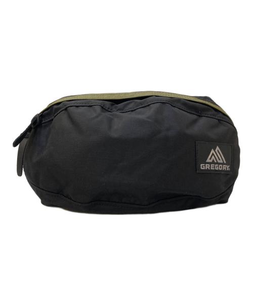 GREGORY（グレゴリー）GREGORY (グレゴリー) CLAS BAGS ウエストバッグ ブラック×グリーン 未使用品の古着・服飾アイテム