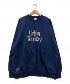 WTAPSダブルタップス）の古着「URBAN TERRITORY プリントスウェット」｜ネイビー