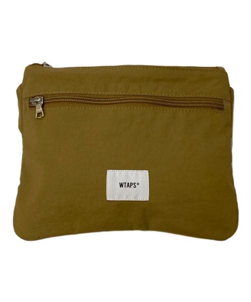 WTAPS（ダブルタップス）WTAPS (ダブルタップス) LING POUCHI NYLON サコッシュ ショルダーバッグ ベージュの古着・服飾アイテム