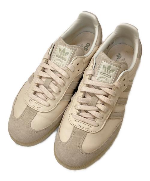 adidas（アディダス）adidas (アディダス) SAMBA LINEN ローカットスニーカー アイボリー サイズ:27.5cmの古着・服飾アイテム