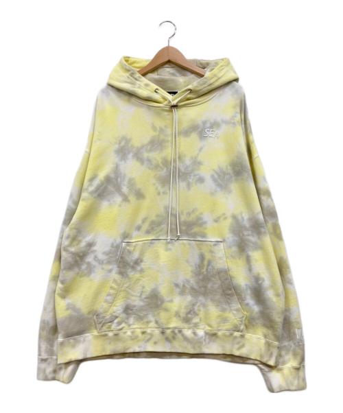 WIND AND SEA（ウィンダンシー）WIND AND SEA (ウィンダンシー) タイダイパーカー イエロー サイズ:XLの古着・服飾アイテム