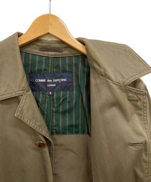 COMME des GARCONS HOMME（コムデギャルソン オム）COMME des GARCONS HOMME (コムデギャルソン オム) HN-C001 ロングコート オリーブ サイズ:Sの古着・服飾アイテム
