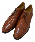 REGALリーガル）の古着「メダリオンシューズ」｜ブラウン