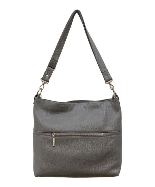SALON DE ALFURD（サロン・ド・アルファード）SALON DE ALFURD (サロン・ド・アルファード) アンジェリーナボックス2WAYショルダーバッグ グレーの古着・服飾アイテム