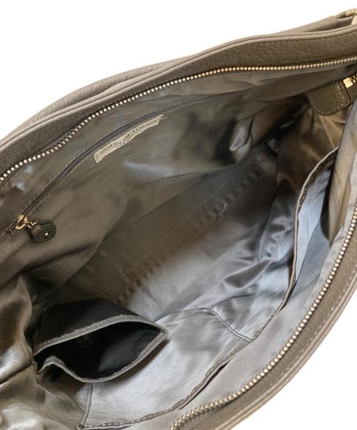 SALON DE ALFURD（サロン・ド・アルファード）SALON DE ALFURD (サロン・ド・アルファード) アンジェリーナボックス2WAYショルダーバッグ グレーの古着・服飾アイテム