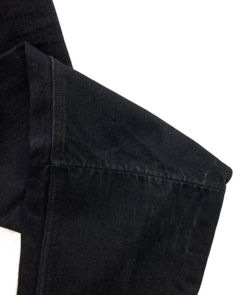 CELINE（セリーヌ）CELINE (セリーヌ) ロールアップデニムパンツ ブラック サイズ:34の古着・服飾アイテム