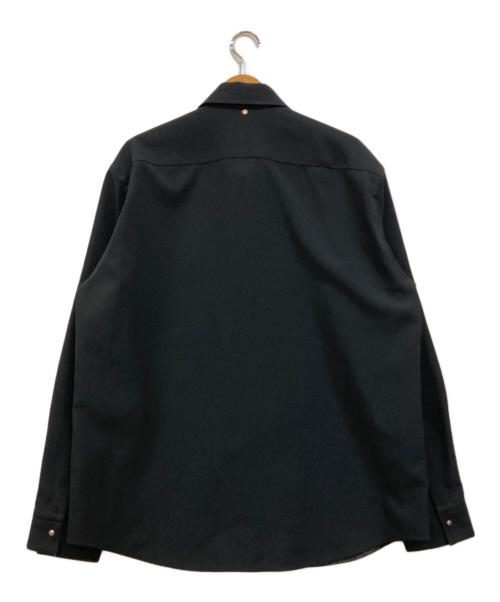 OAMC（オーエーエムシー）OAMC (オーエーエムシー) IAN SHIRT ブラック サイズ:Lの古着・服飾アイテム