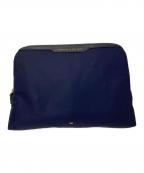 ANYA HINDMARCHアニヤ・ハインドマーチ）の古着「LOTIONS＆POTIONS ビッグサイズコスメポーチ」｜ネイビー