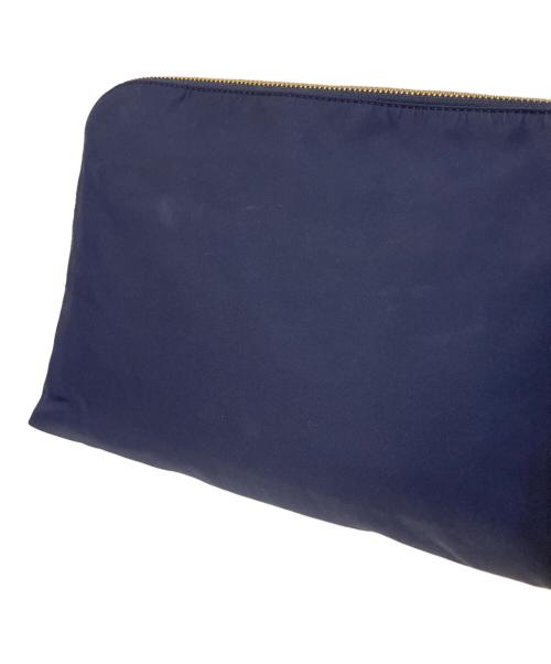 ANYA HINDMARCH（アニヤ・ハインドマーチ）ANYA HINDMARCH (アニヤハインドマーチ) LOTIONS＆POTIONS ビッグサイズコスメポーチ ネイビーの古着・服飾アイテム