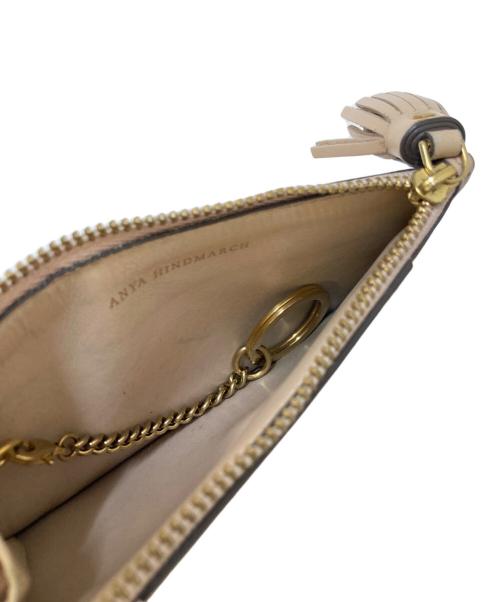 ANYA HINDMARCH（アニヤ・ハインドマーチ）ANYA HINDMARCH (アニヤハインドマーチ) フラグメントケース ピンクの古着・服飾アイテム