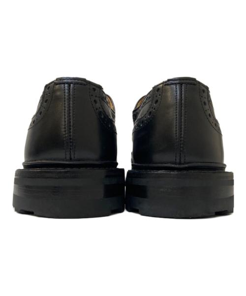 Tricker's（トリッカーズ）Tricker's (トリッカーズ) BOURTON ウィングチップ レザーシューズ ブラック サイズ:8-Sの古着・服飾アイテム