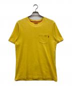 SUPREMEシュプリーム）の古着「ポケットTシャツ」｜イエロー