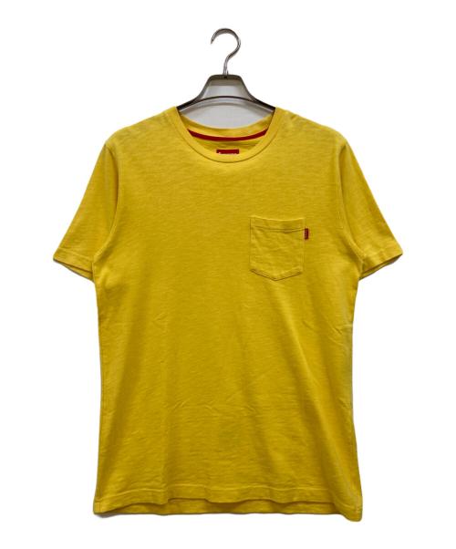 SUPREME（シュプリーム）Supreme (シュプリーム) ポケットTシャツ イエロー サイズ:Ｍの古着・服飾アイテム