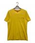 Supreme（シュプリーム）の古着「ポケットTシャツ」｜イエロー