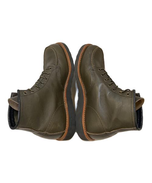 RED WING（レッドウィング）RED WING (レッドウィング) 8828 6インチ クラシックモック レザーブーツ オリーブ サイズ:27㎝の古着・服飾アイテム