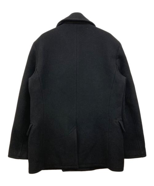 POLO RALPH LAUREN（ポロ・ラルフローレン）POLO RALPH LAUREN (ポロ・ラルフローレン) ウールメルトンPコート ブラック サイズ:Lの古着・服飾アイテム