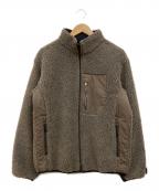 NICOLEニコル）の古着「MAPELシープボア リバーシブルブルゾン」｜ブラウン×ブラック