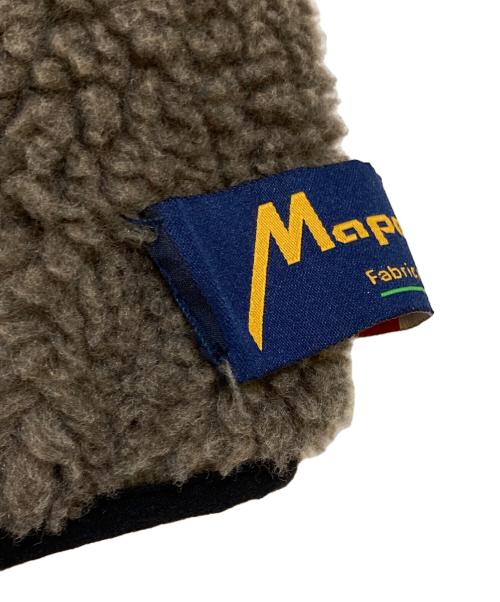 NICOLE（ニコル）NICOLE (ニコル) MAPELシープボア リバーシブルブルゾン ブラウン×ブラック サイズ:46の古着・服飾アイテム