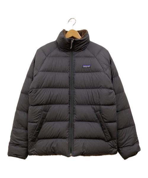 Patagonia（パタゴニア）Patagonia (パタゴニア) リバーシブル・サイレント・ダウン・ジャケット ブラウン サイズ:Sの古着・服飾アイテム