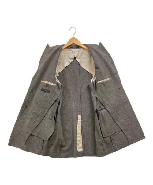 ARTISAN（アルチザン）ARTISAN (アルチザン) ツイードウールチェスターコート グレー サイズ:下記参照の古着・服飾アイテム