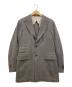ARTISAN（アルチザン）の古着「ツイードウールチェスターコート」｜グレー