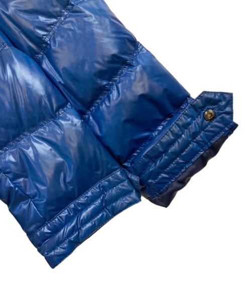 BURBERRY BLACK LABEL（バーバリーブラックレーベル）BURBERRY BLACK LABEL (バーバリーブラックレーベル) シルバーフォックスファーダウンジャケット ブルー サイズ:Ｍの古着・服飾アイテム