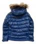 BURBERRY BLACK LABEL (バーバリーブラックレーベル) シルバーフォックスファーダウンジャケット ブルー サイズ:Ｍ：8000円