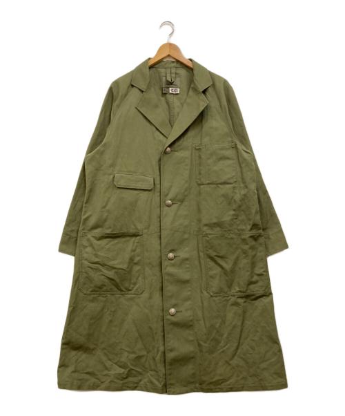 NIGEL CABOURN（ナイジェルケーボン）NIGEL CABOURN (ナイジェルケーボン) ATELIER COAT グリーン サイズ:46の古着・服飾アイテム