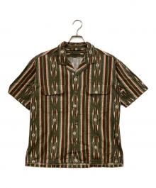 NIGEL CABOURN（ナイジェルケーボン）の古着「70s NATIVE SHIRT」｜グリーン