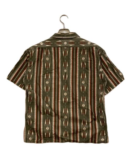 NIGEL CABOURN（ナイジェルケーボン）NIGEL CABOURN (ナイジェルケーボン) 70s NATIVE SHIRT グリーン サイズ:46の古着・服飾アイテム