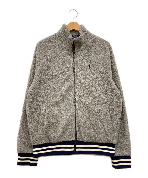 POLO RALPH LAUREN（ポロ・ラルフローレン）POLO RALPH LAUREN (ポロ・ラルフローレン) ボアジャケット グレー サイズ:Sの古着・服飾アイテム