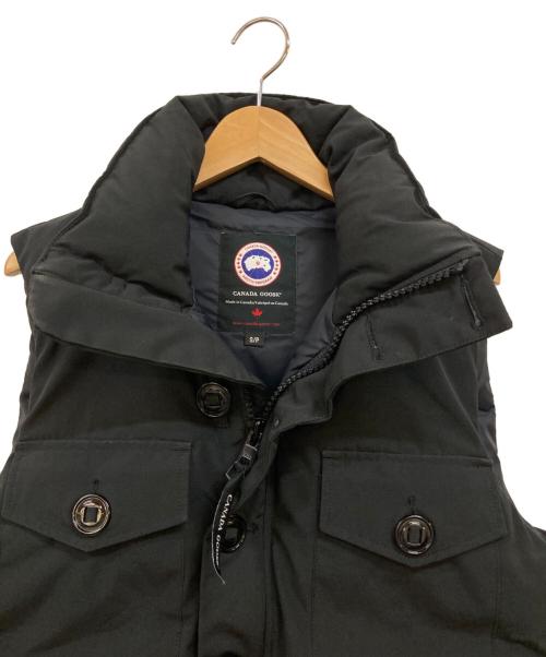CANADA GOOSE（カナダグース）CANADA GOOSE (カナダグース) MONTREAL ダウンベスト ブラック サイズ:Sの古着・服飾アイテム