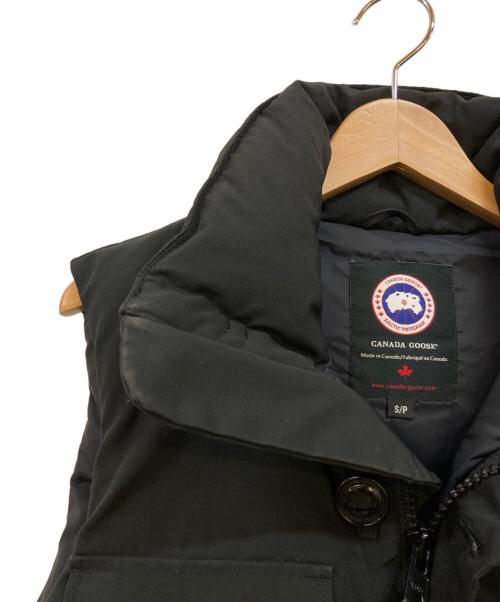 CANADA GOOSE（カナダグース）CANADA GOOSE (カナダグース) MONTREAL ダウンベスト ブラック サイズ:Sの古着・服飾アイテム