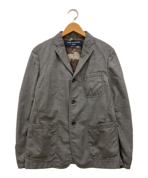 COMME des GARCONS HOMME（コムデギャルソン オム）COMME des GARCONS HOMME (コムデギャルソン オム) 3Bテーラードジャケット グレー サイズ:Sの古着・服飾アイテム