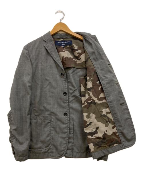 COMME des GARCONS HOMME（コムデギャルソン オム）COMME des GARCONS HOMME (コムデギャルソン オム) 3Bテーラードジャケット グレー サイズ:Sの古着・服飾アイテム
