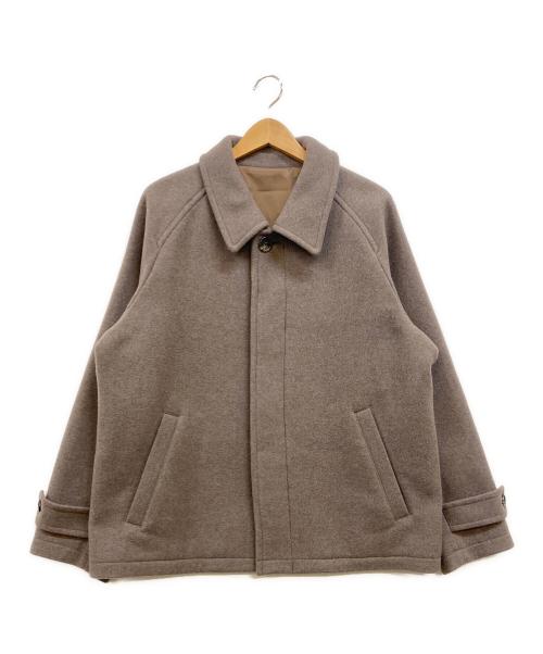 JOURNAL STANDARD（ジャーナルスタンダード）JOURNAL STANDARD (ジャーナルスタンダード) S140 ウールモッサ ショートブルゾン ブラウン サイズ:Sの古着・服飾アイテム