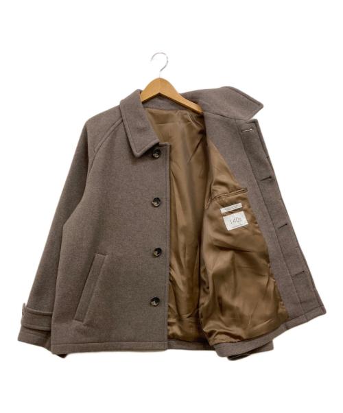 JOURNAL STANDARD（ジャーナルスタンダード）JOURNAL STANDARD (ジャーナルスタンダード) S140 ウールモッサ ショートブルゾン ブラウン サイズ:Sの古着・服飾アイテム